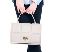 Torebki damskie - Torba skórzana Shopper (7015) - miniaturka - grafika 1