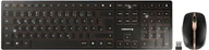 Zestawy myszka + klawiatura - Zestaw bezprzewodowy Cherry DW 9100 Slim RF Wireless + Bluetooth Czarny (JD-9100DE-2) - miniaturka - grafika 1