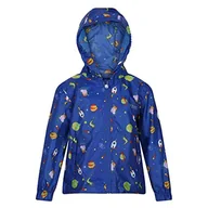 Kurtki i płaszcze dla chłopców - Regatta Unisex dziecięca kurtka Peppa Pack It, Spray do surfowania, 4 Lata - miniaturka - grafika 1