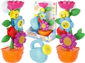 Zabawki do kąpieli - ZABAWKA do Kąpieli KWIATEK Z KONEWKĄ do Wanny wody Fontanna PRZELEWOWA - miniaturka - grafika 1