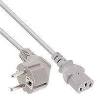 Kable komputerowe i do monitorów - InLine Kabel zasilający Typ F German kątowy IEC C13 1.5m 16652G - miniaturka - grafika 1