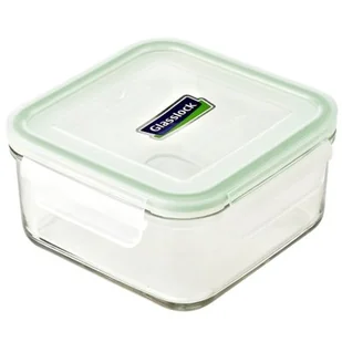 GLASSLOCK GLASSLOCK Pojemnik GLASSLOCK MCSB-049 490 ml Zielony - Akcesoria i części AGD - miniaturka - grafika 1