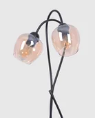 Lampy stojące - Bursztynowa lampa podłogowa do przytulnego salonu K-5193 z serii DIUNA - miniaturka - grafika 1