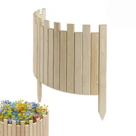Ogrodzenia - Floranica PŁOTEK OGRODOWY drewniany, elastyczny, obrzeże rabatek, palisada 100 x 40 cm Nieimpregnowany - miniaturka - grafika 1