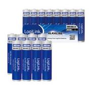 Baterie i akcesoria - LogiLink logilink Baterie alkaiczne AAA LR03 Micro 1.5V 8sztuk (LR03F8) - miniaturka - grafika 1