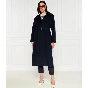 Weekend MaxMara Wełniany płaszcz - Płaszcze damskie - miniaturka - grafika 1