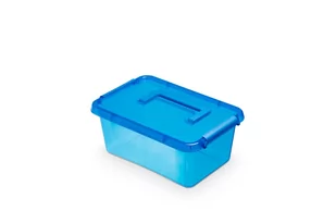 ORPLAST Uniwersalny Pojemnik z Pokrywką i Uchwytem Organizer Niebieski Orplast 4,5L uniwersalny 14475-uniw - Pojemniki kuchenne - miniaturka - grafika 1
