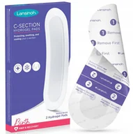Problemy skórne - Lansinoh, Wkładka Hydrożelowa Po Cesarskim Cięciu, 2 Szt. - miniaturka - grafika 1