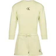 Dresy i komplety dla dziewczynek - CALVIN KLEIN JEANS Komplet | Regular Fit - miniaturka - grafika 1