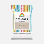 Farby wewnętrzne - Farba lateksowa Beckers Designer Colour TESTER Macadamia 0,05 l - miniaturka - grafika 1