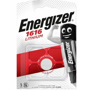 Energizer Ogniwo guzikowe CR 1616 Lit CR1616 55 mAh 3 V 1 szt - Baterie i akcesoria - miniaturka - grafika 1
