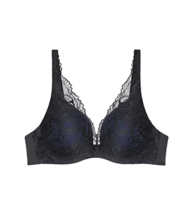 STANIK Push up BIUSTONOSZ Triumph KORONKA Body Make-Up Illusion Lace WP 80B - Biustonosze - miniaturka - grafika 1