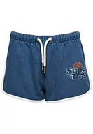 Bluzy damskie - Superdry Vintage Cooper Classic Short Bluza damska, Skate Blue/Off White, 36 - miniaturka - grafika 1