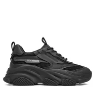 Sneakersy damskie - Sneakersy Steve Madden Possession-E Sneaker SM19000033 SM19000033-001 Czarny - miniaturka - grafika 1