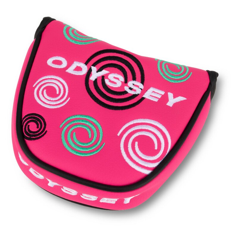 Headcovery Odyssey Swirl Putter Mallet Pink