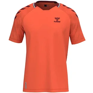 hummel Damska koszulka Hmlongrid Poly Jersey S/S Wo - Koszulki i topy damskie - miniaturka - grafika 1