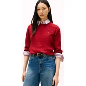 Swetry damskie - Tommy Hilfiger Sweter | Regular Fit - miniaturka - grafika 1
