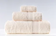 Ręczniki - Greno EGYPTIAN COTTON RĘCZNIK 70x140 KREMOWY 600 067317 - miniaturka - grafika 1