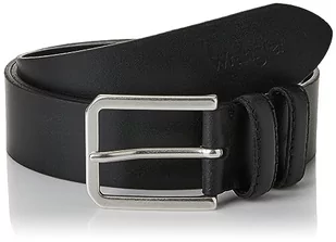 Wrangler Męski pasek Slim Belt, czarny, 110, czarny, 110 - Paski - miniaturka - grafika 1