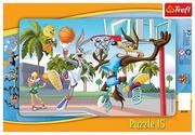 Puzzle - Trefl Looney Tunes - Koszykówka - 16153 - miniaturka - grafika 1