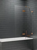 Parawany nawannowe - Parawan nawannowy New Trendy Avexa 120x150 cm 2-częściowy uchylny prawy miedź EXK-3813 - miniaturka - grafika 1