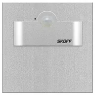 Lampy ścienne - Skoff Tango Short LED czujnik ruchu 6000K ALU IP20 10V MK-TAN-G-W - miniaturka - grafika 1