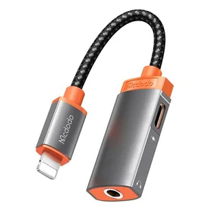 Adapter Lightning do AUX mini jack 3.5mm, Mcdodo CA06719 (czarny) - Adaptery i przejściówki - miniaturka - grafika 1