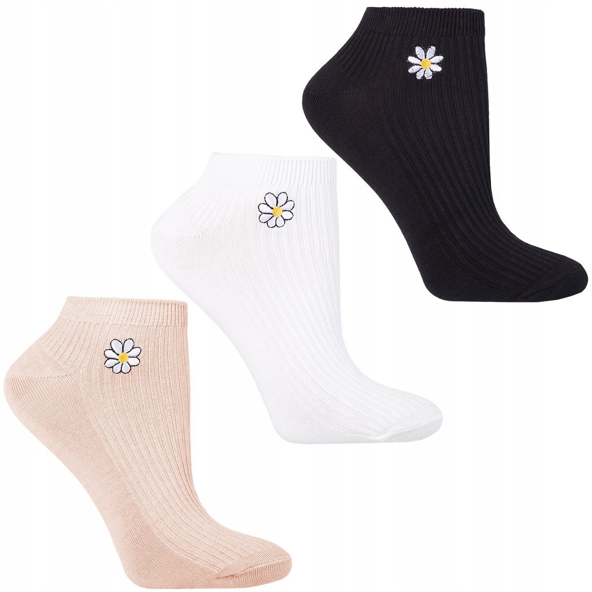 3X STOPKI DAMSKIE SKARPETKI NISKIE BAMBUSOWE WYGODNE MORAJ 35-38