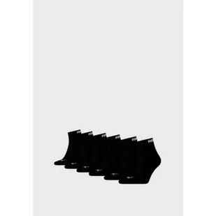 Skarpety unisex Puma ELEMENTS QUARTER 6-PACK czarne 90798501 - Skarpetki damskie - miniaturka - grafika 1