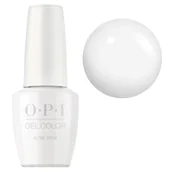 Lakiery hybrydowe - OPI Gel Color, hybrydowy lakier do paznokci, Alpine Snow GCL00A, biały, 15ml - miniaturka - grafika 1