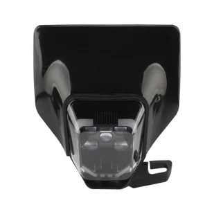 Reflektor motocyklowy LED do pojazdu terenowego Husqvarna Fc Tc Fe Te 250 350 450 5 Latarka czołowa z koralikami Czarna - Latarki - miniaturka - grafika 1