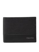 Portfele - Calvin Klein Duży Portfel Męski Subtle Mix Bifold 5Cc W/Coin L K50K509180 Czarny - miniaturka - grafika 1