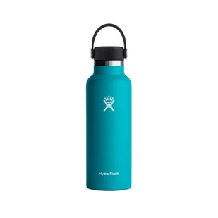 Hydro Flask Hydro Flask Standard Mouth Butelka z korkiem Standard Flex 532ml, turkusowy  2022 Termosy S18SX454 - Butelki termiczne - miniaturka - grafika 2