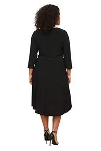 Trendyol Curve sukienka plus size - granatowa - na co dzień, Czarny, 3XL - Sukienki - miniaturka - grafika 1