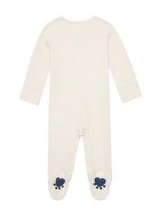 Guess Pajac H5YW18 KBZP4 Beżowy - Pajacyki dla niemowląt - miniaturka - grafika 1