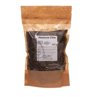 Zdrowa żywność - Nasiona Chia (Szałwii Hiszpańskiej) 500 g - Natur Planet - miniaturka - grafika 1