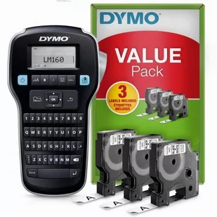 Drukarka Etykiet Dymo LabelManager 160 S0946340 + 5 Taśm D1 - Drukarki kart i etykiet - miniaturka - grafika 1