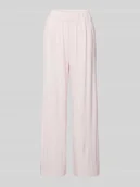 Spodnie damskie - Spodnie materiałowe z plisami model ‘ELLIE’ - miniaturka - grafika 1