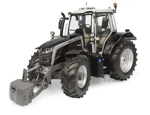Metalowy model kolekcjonerski traktor Massey Ferguson 6S.180 Black Beauty 2023 UH 1:32 - Samochody i pojazdy dla dzieci - miniaturka - grafika 1