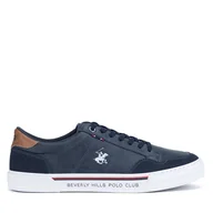 Trampki męskie - Tenisówki Beverly Hills Polo Club V5-6248 Granatowy - miniaturka - grafika 1
