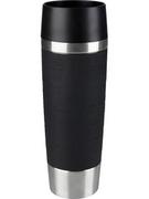Kubki termiczne - Emsa Kubek termiczny "Travel Mug Grande" w kolorze czarnym - 500 ml - miniaturka - grafika 1