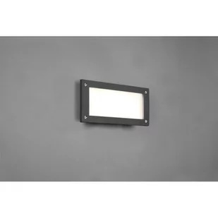 Trio KELLY Antracyt LED 9W 3000K Oprawa wpuszczana schodowo-elewacyjna 251060142 251060142 - Lampy ogrodowe - miniaturka - grafika 1