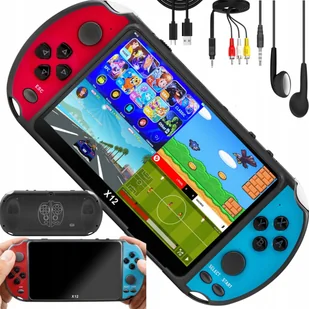 KONSOLA PRZENOŚNA DO GIER RETRO x12 5000 GIER GRA TELEWIZYJNA MINI DZIECI - Konsole i gry retro - miniaturka - grafika 1