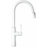 Baterie kuchenne - GLOBALO bateria kuchenna z wyciąganą wylewką Divio White - miniaturka - grafika 1