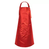 Odzież robocza - Fartuch fryzjerski wodoodporny czerwony - miniaturka - grafika 1
