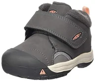 Buty dla dziewczynek - KEEN Buty dziecięce Kootenay Iii Mid Wp uniseks, Steel Grey Dusty Pink, 37 eu - miniaturka - grafika 1