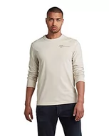 Koszulki męskie - G-STAR RAW Koszulka męska Astro Back Tape, beżowy (Whitebait D20199-336-1603), XXL - miniaturka - grafika 1