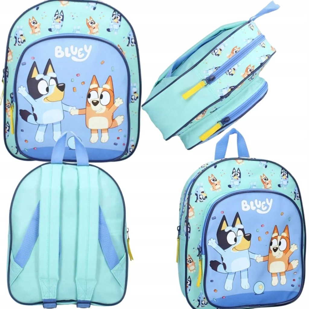 PLECAK DO PRZEDSZKOLA PRZEDSZKOLNY WYCIECZKOWY DZIECIĘCY BLUEY BEST FRIENDS