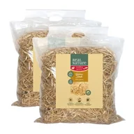 Akcesoria do hodowli zwierząt - REAL NATURE Złota słoma 2x2 kg - miniaturka - grafika 1