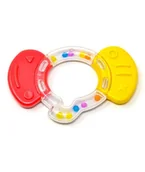 Gryzaki dla dzieci - Poupy Poupy, Gryzak z grzechotką, Słonik - miniaturka - grafika 1